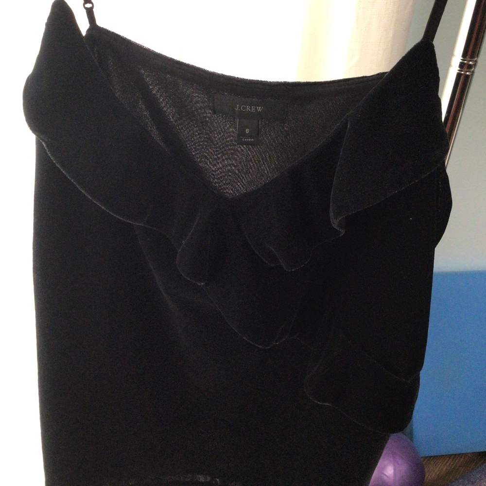 J Crew sexy velvet cami top